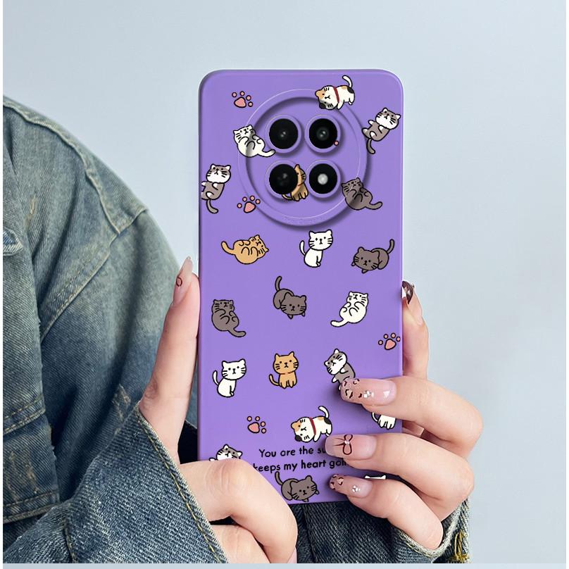 Für Realme 12 5G 12X Narzo 70X Handyhülle RMX3999 RMX3997 Funda Weiches Silikon Süß Bemalt Mode Coque Mit Blumenmuster Abdeckung