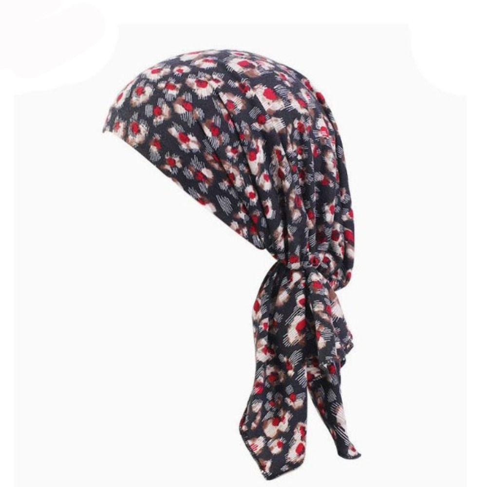 Bohemia Wind Cotton Hat Bandana Casual Chemotherapy Hat Sleep Caps Beanies Headwrap  Women National