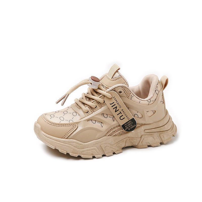 Girls Internet celebrity dad shoes 2025 spring and autumn new children's Korean version wear-resistant sports shoes boys primary school casual shoes