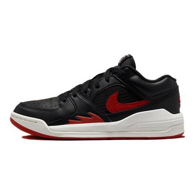 Air Jordan Stadium 90 Bred Tênis Femininos Preto Vermelho Ginásio Branco FB2269-001
