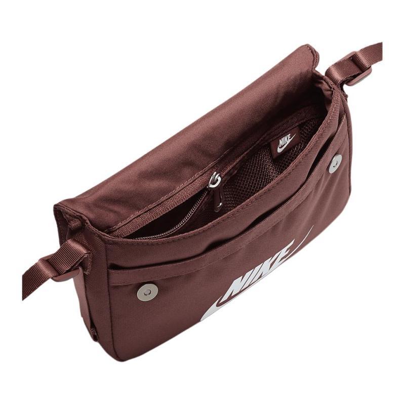 Nike Fabric Shoulder Bag Crossbody Bag Regular Unisex Red Brown Casual CW9300-218