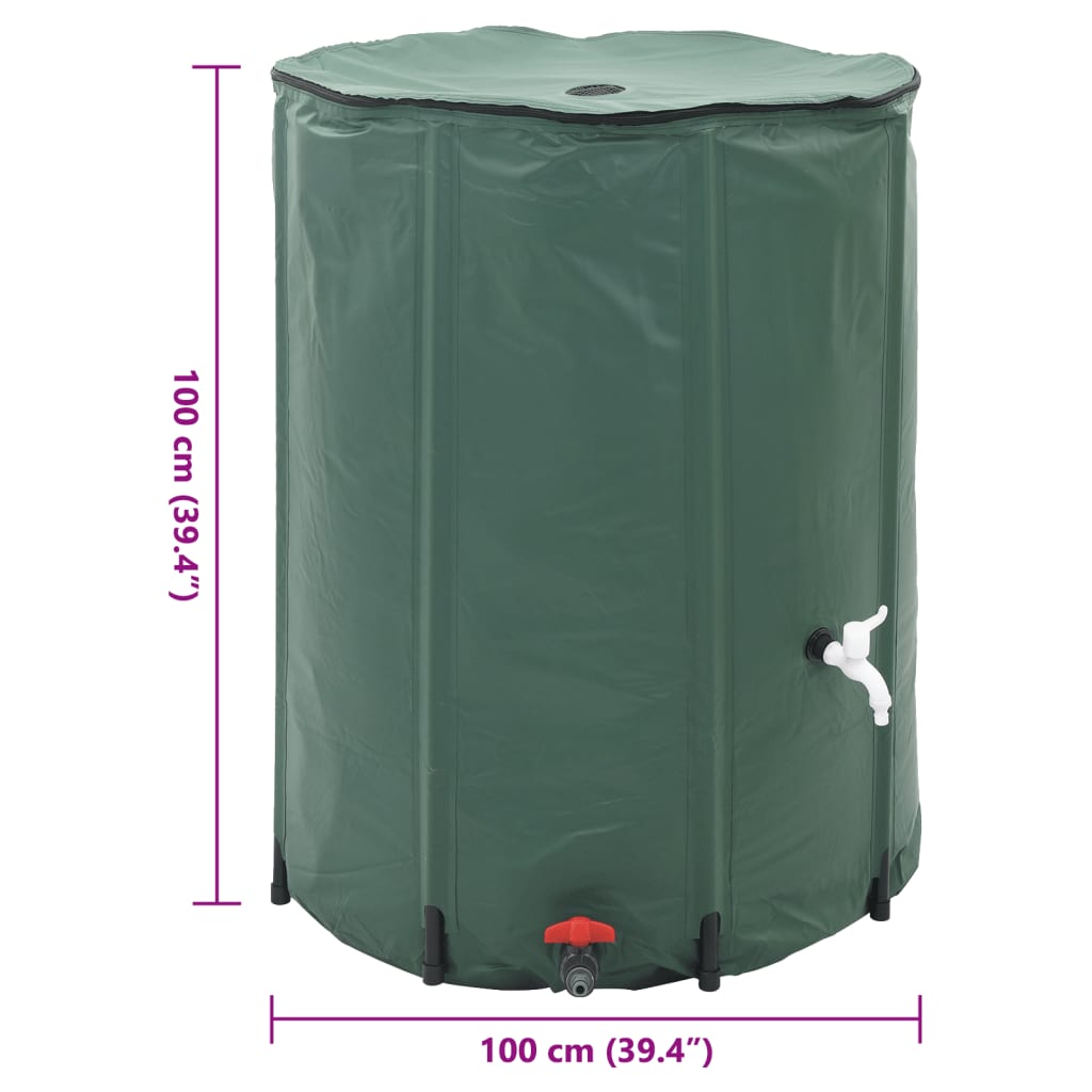 Wasserspeicher Regentonne Wassertank 750L
