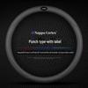 Genuine Leather Steering Wheel Cover for Baojun Models 730, 510, 560, 310W, 530, E200, and 630 - All-Season Use