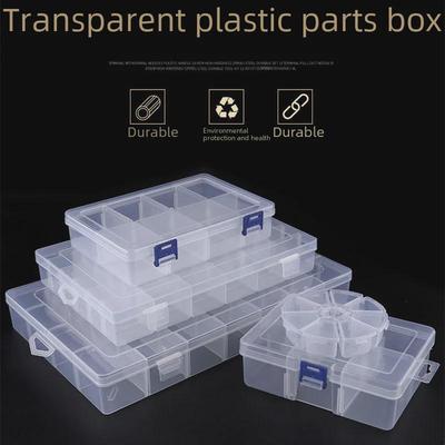 Transparent Rice Beads Storage Box for DIY Accessories and Handmade Jewelry Parts