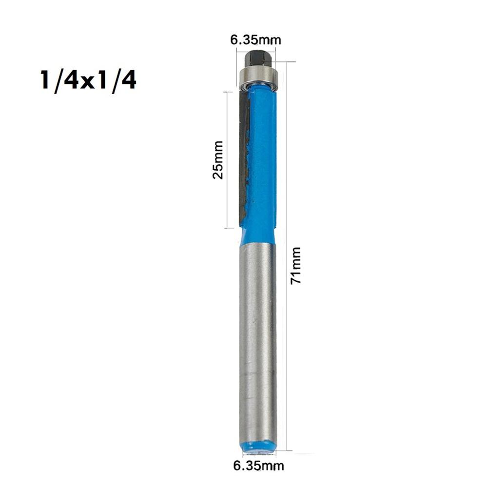 Punta da fresa in acciaio legato Punta a filo con cuscinetto superiore Router Bit Accurata