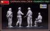 Miniart Scale German Tank Crew Set Kharkov Plastic Model Kit MA35354 1/35 (4 Figures), 1943,