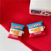 3D Cheddar Kartoffelchips Lebensmittel Stoßfest Schutzhülle Kopfhörer Silikon Abdeckung Für Airpods Pro 2 Fall Für Kinder Jungen Mädchen Funda