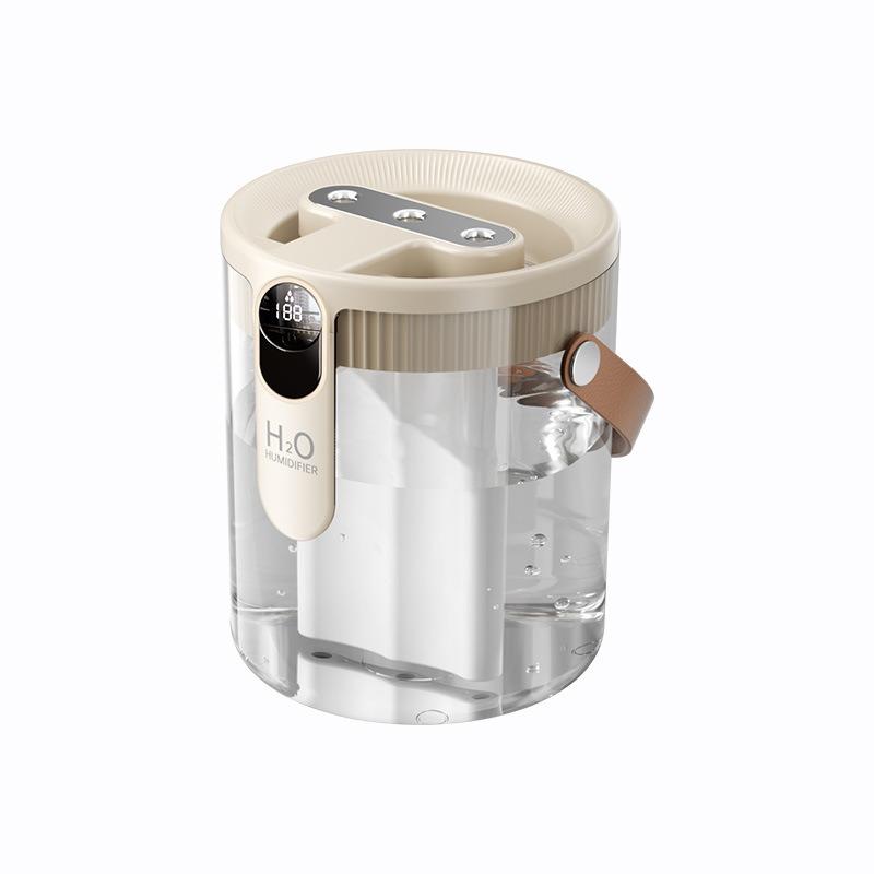 1.5L Humidifier Household Soft Sound Bedroom Three Spray Fog Volume Wireless Portable Office Desktop Small Mini Humidifier