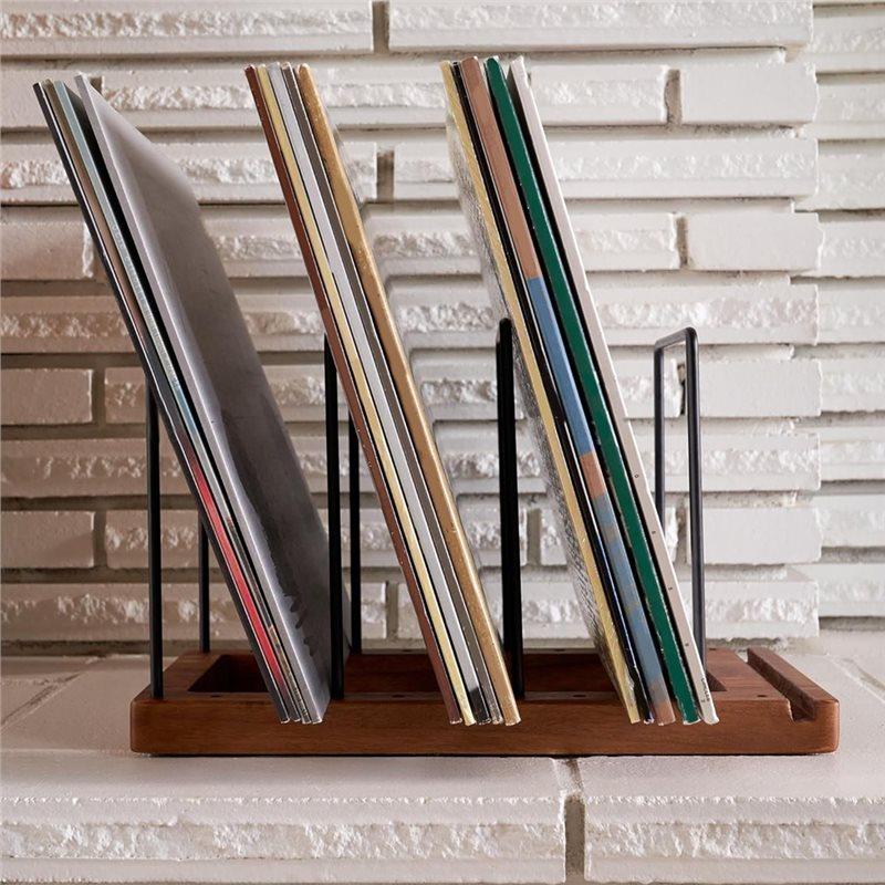 Good-LP Holder Stand Sturdy Vinyl Record Storage For Up To 75 Single Records, Organizes All Your Favorite Classical Albums