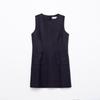 Eiaenlei Ar_Suit Vest Dress_Dark Gray