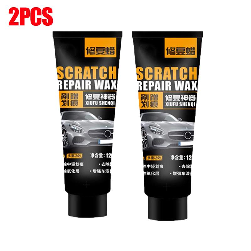 

2шт. Паста для ремонта царапин на автомобиле, подходит для всех типов лакокрасочных покрытий, улучшает блеск, не наносит вреда оригинальной краске