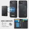 Per iPhone 17e Custodia a Portafoglio Magnetica Staccabile 2-in-1 Porta Carte con Blocco RFID Cavalletto Copertura a Libro in Pelle PU Antiurto