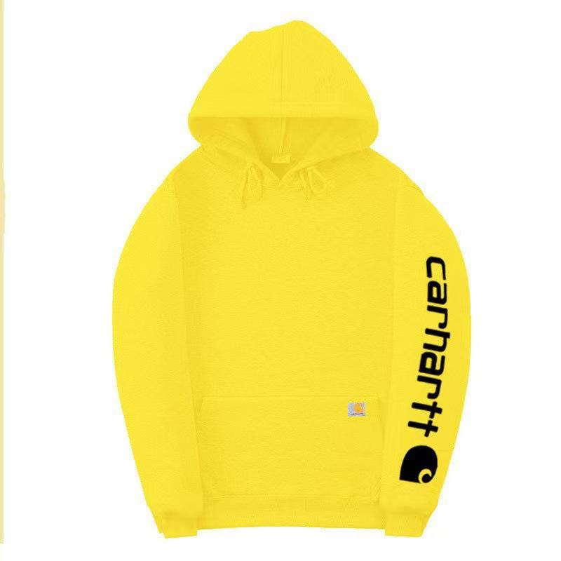 Unisex Trendová Mikina Carhartt S Plusovým Sametovým Svetrem pro Muže a Ženy