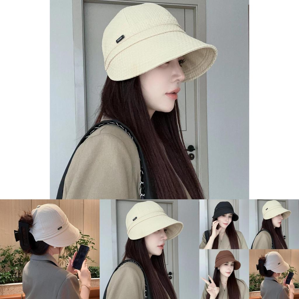 Zhao Lushi Fisherman Hat For Women Polyester Uv Protection Sun Hat With Wide Brim For Spring Summer Outdoors