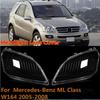 Btxrjg1 Car Headlight Headlamp Lens Cover For Mercedes-Benz ML Class W164 ML350 ML500 2005 2006 2007 2008 Transparent Lampshade Shell