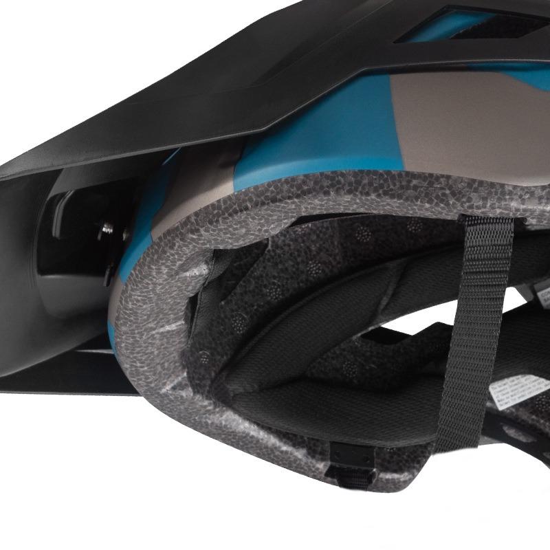 Bicycle Helmet MTB Mountain Bike Integrated Forming Riding Helmet with Warning Light Safety Helmet