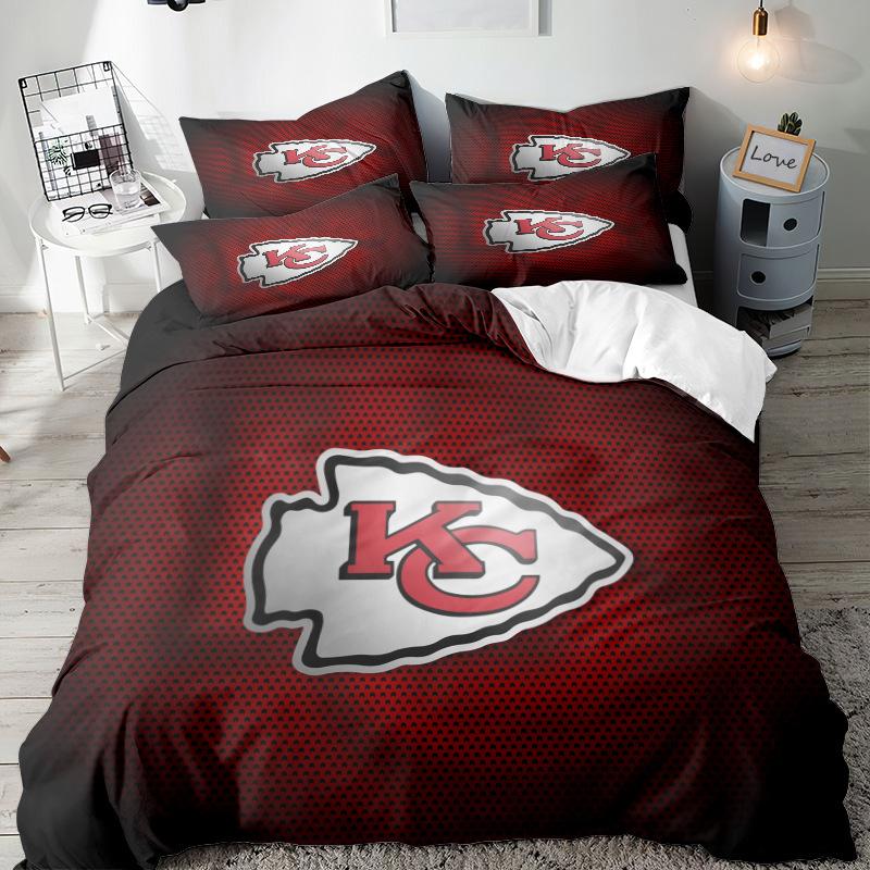 Rugby Team Series 3D Digital Printing Three-Piece Bedding Kit Sheet Quilt Cover