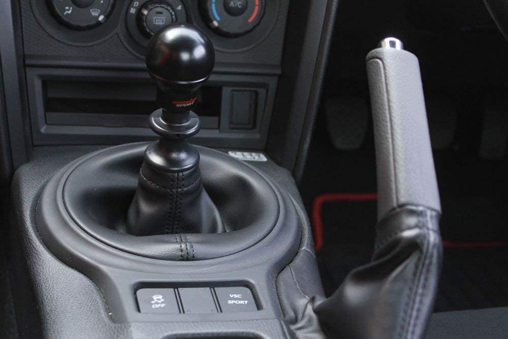 MONSTER SPORT Monster Schaltkugel für 1APN21 Schaltknauf, Typ C, Form, Kurz, Schwarz, =47mm, H=58.5mm, 86/BRZ [ZN6/ZC6],