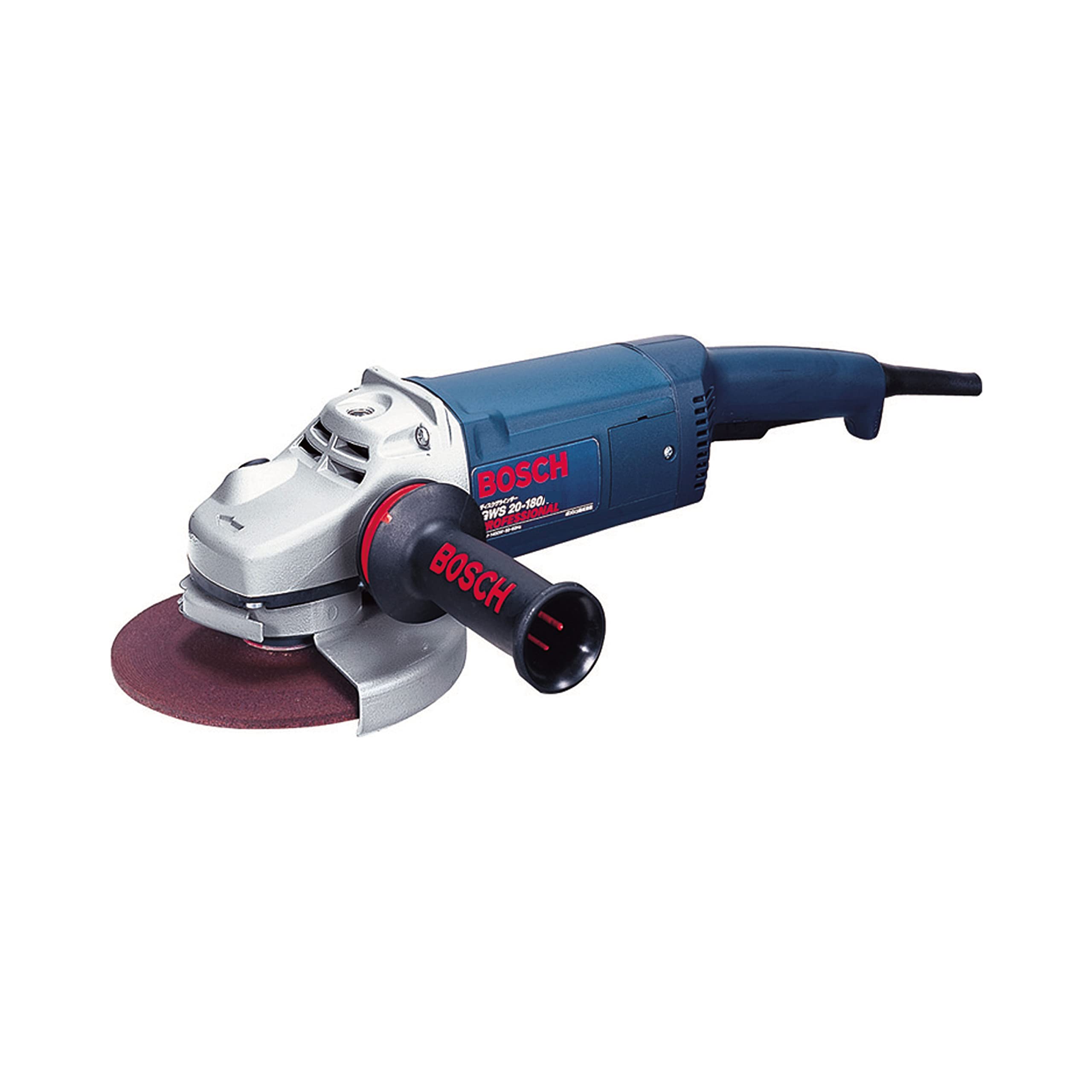 

Дискова шліфувальна машина Bosch Professional 180 мм синя GWS20-180 синій