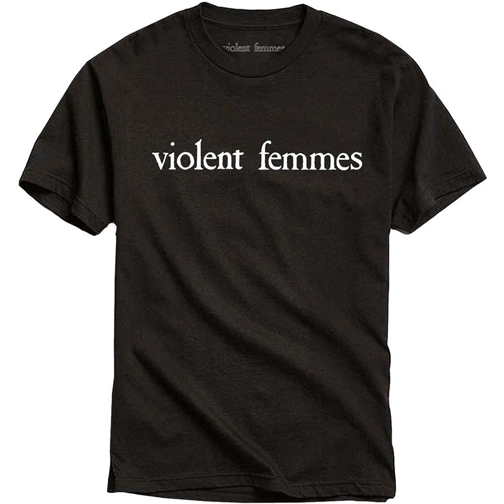 Violent Femmes White Logo Unisexs TShirt L