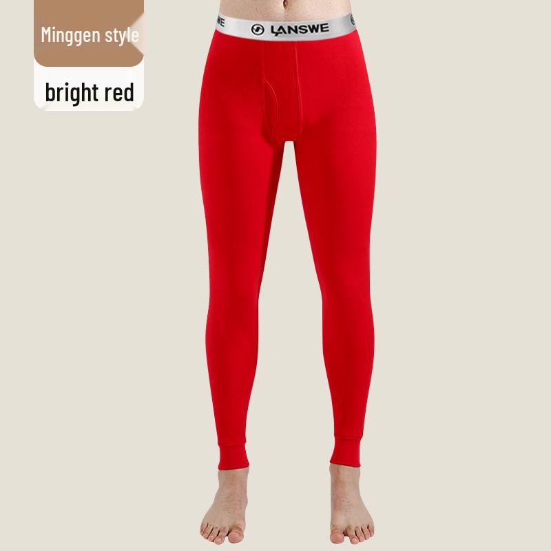 

Langsha Мужские утягивающие брюки из хлопка и шерсти на осень/зиму XL