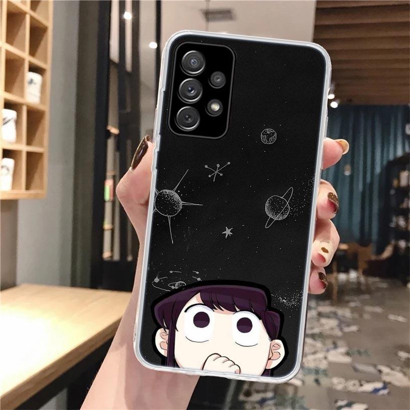Komi Can't Communicate Phone Case For Samsung Galaxy A56 A55 A54 A53 A17 A16 A15 A14 A13 A36 A35 A34 A33 A26 A25 A24 A23 A05S A0