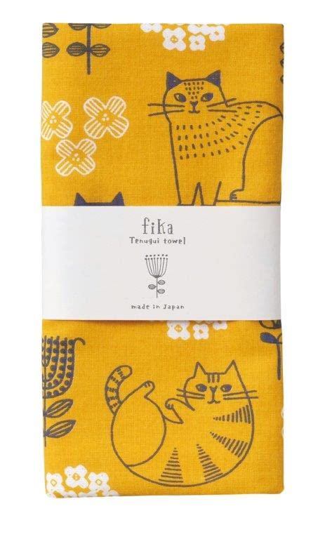 Decor Corporation FIKA Tenugui W34 D87 Towel, Forest, Size Approx. AH-62313