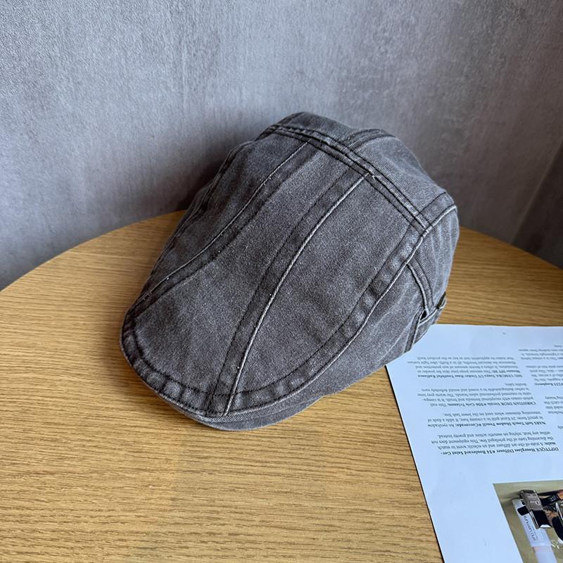 Vintage Denim Cap For Women With Sun Protection And Stylish Look For Summer And Spring