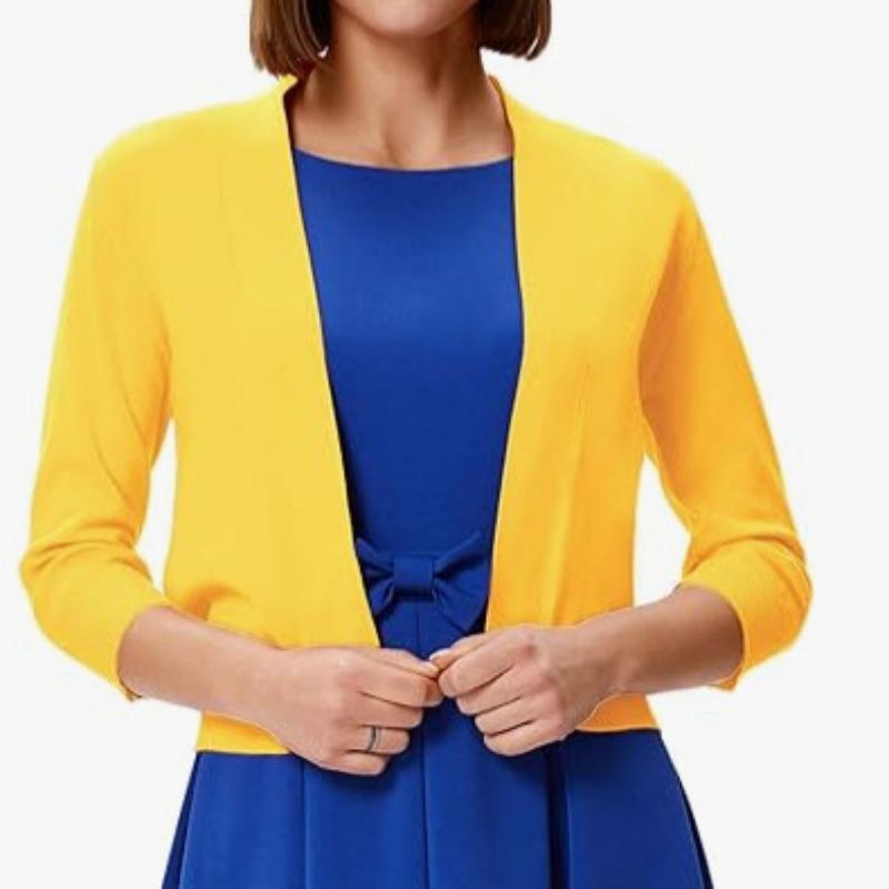 QICED Women's Fashion Casual Autumn Winter Long Sleeve Cardigans