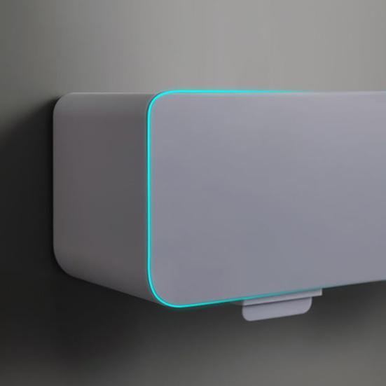 Gewürzbox mit Deckel, großes Fassungsvermögen, staubdicht, wasserdicht, zur Wandmontage, Salz- und Pfefferbox, Gewürzglas mit Löffel-Set