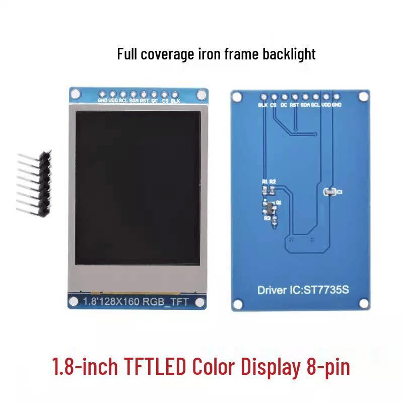 1.8" TFT IPS HD LCD Module, 128x160 SPI Display