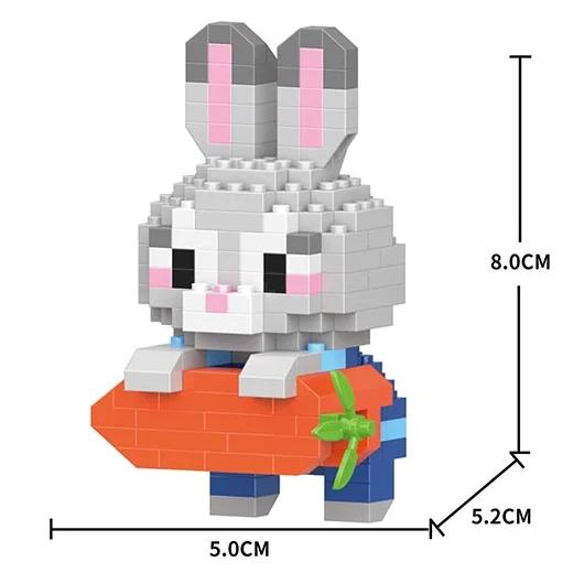 Disney Anime Prinzessin Bausteine Stitch Mickey Mouse Mini Action Spielfiguren Blöcke Spielzeug Ziegel Zusammenbauen Spielzeug Kinder Geschenke