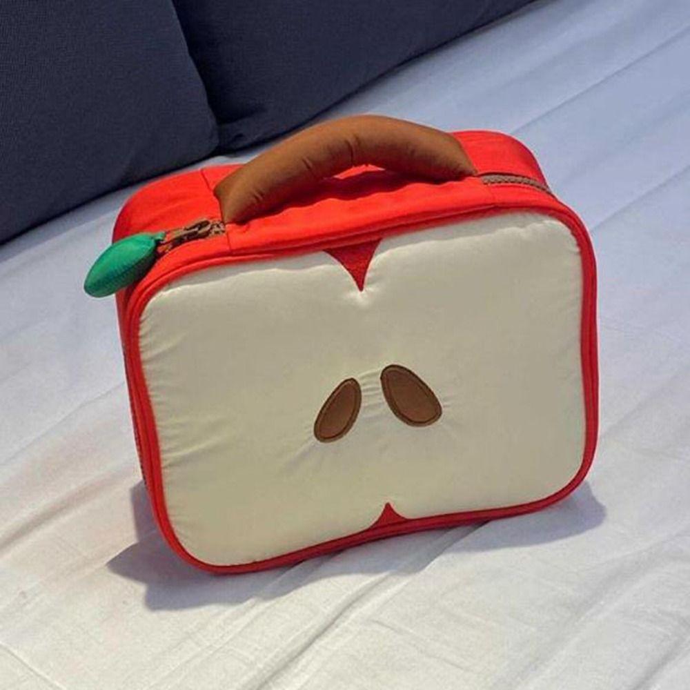 Large Capacity Cosmetic Storage Bag Cartoon Toiletry Storage Pouch  Christmas Gift