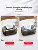 Japanese Black Luxury Automatic Tissue Box for Living Room and Bedroom