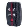 Copri Portachiavi in Silicone per Land Rover Range Rover Evoque Discovery Sport Jaguar XE XF XJ F-Pace F-Type Morbido Custodia Protettiva per Chiave Adatta a Smart a 5 Pulsanti
