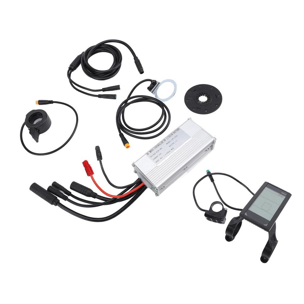 Electric Vehicle Modification Kit 22A Water Proof Controller S830 LCD Panel Throttle Lever Assist Sensor for 500W Motor