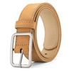 Retro Simple Pu Waist Belt With Alloy Pin Closure For Streetwear Daily And