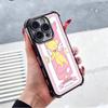 Cardcaptor Sakura Cute Girl Plating Phone Case For Xiaomi Poco X5 X6 X7 X8 Pro Max F8 Ultra F7 M8 M7 M5S Redmi 15C 15 14C 13C 13