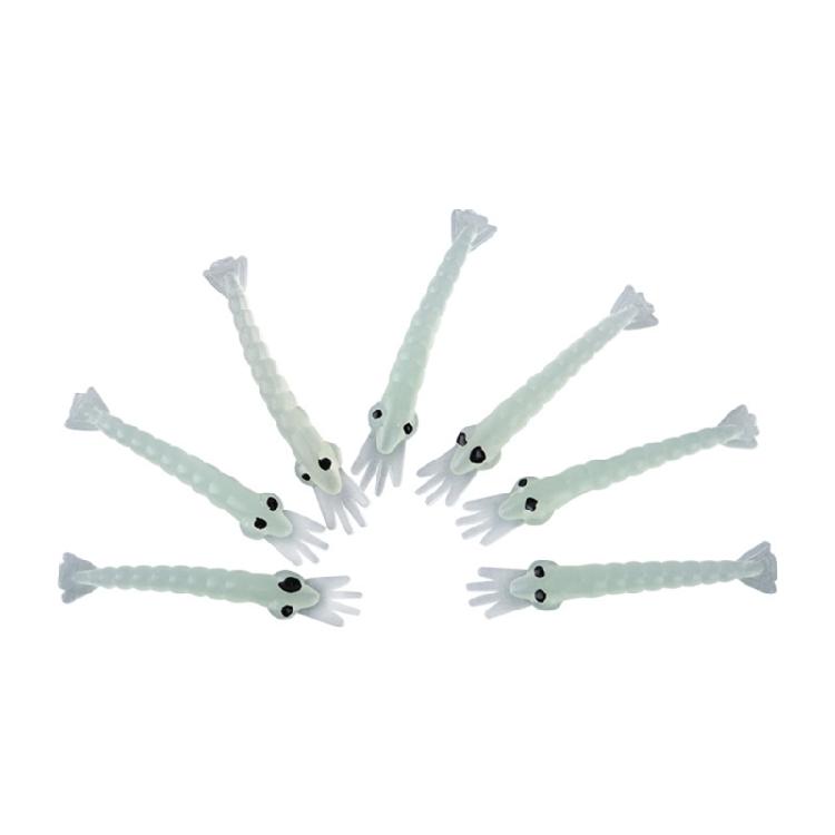 Glows Shrimp Lures Soft Luminously Swimbait Floating Shrimp Lures Simulation Shrimp Baits Topwater Floating Lures