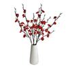 10pcs Artificial Flowers Chimonanthus Fragrans Branch Home Decorative Simulated Flower Yellow Plum Blossom Wedding Decoration