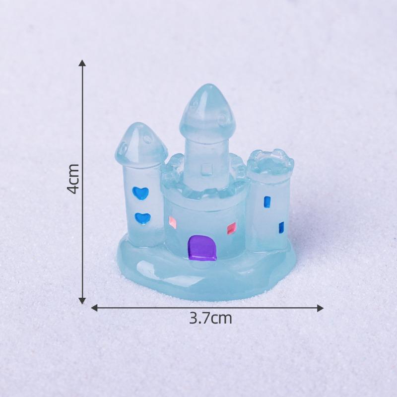 Dream Star Bright Moon Castle Small House Decorative AccessoriesMicro-landscape Small Ornaments