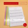 Thickened Slide Grip Report Cover A4 Bar File Folder Book Cover Transparent Folder Insert File Info Booklet Large Capacity