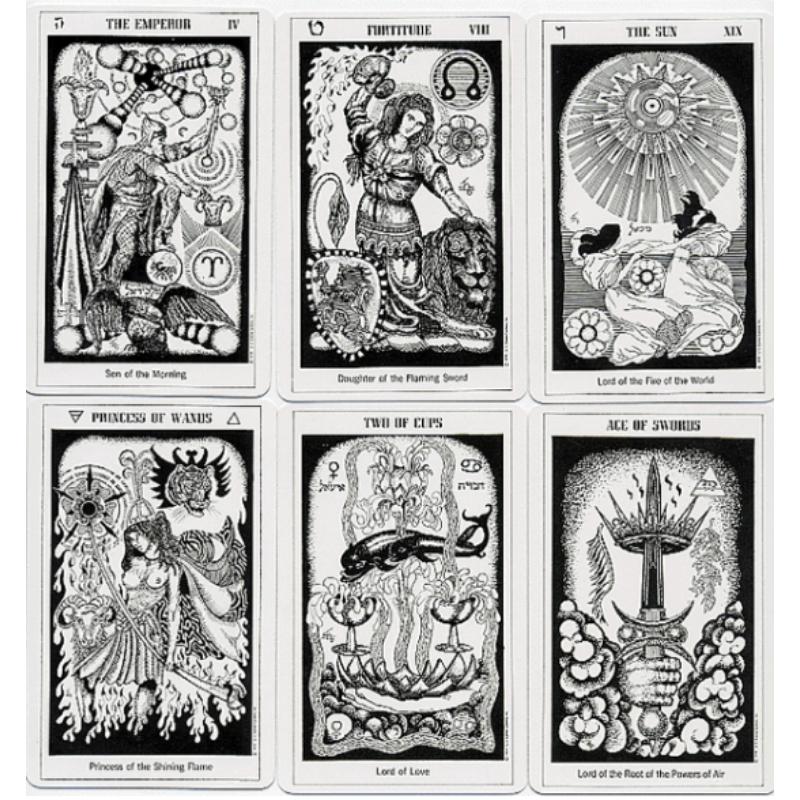 Hermetický tarot 10,3 x 6 cm