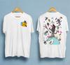 Itchy and Scratchy and Poochie Show TShirt Summer Mens and Womens Loose and Breathable Tshirt Top