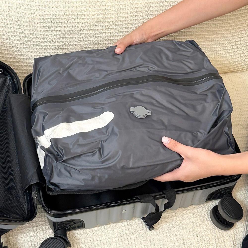 Airtight Travel Vacuum Sealed Bag Waterproof Suitcase Garment Cube  Beach
