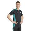 Adidas KKX94 Short Sleeve ALL BLACKS Performance All Teal Men's T-Shirt, Black/Pure (JM9636)
