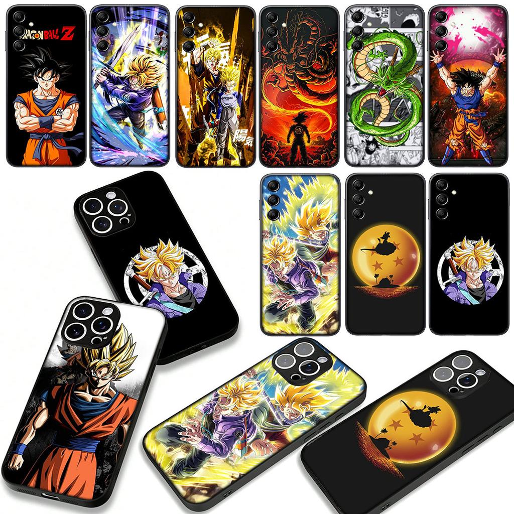 Trunks Dragon Gokus Torankusu Balls Case for Samsung Galaxy A55 A54 A25 A36 A17 A26 A35 A33 A34 A14 A37 S9 S20 S21 FE S10 Plus
