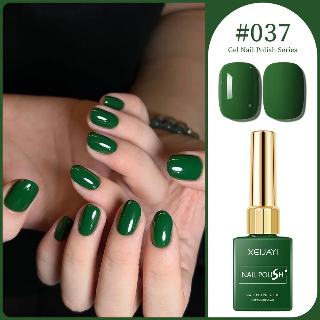 XEIJAYI 15ml Solid Color Nail Gel - 72 Color Options for Nail Art Salons