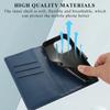 For Xiaomi 15T Phone Case Line Imprint Leather Wallet Cover with Wrist Strap