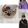Beautiful Retro Floral Waist Chain For Women Stylish Accessory For Dresses